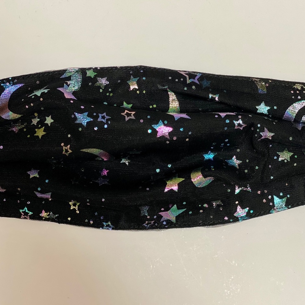 🔥3/$20🔥 Moon & Stars Pattern Mesh Face Mask - Picture 4 of 10